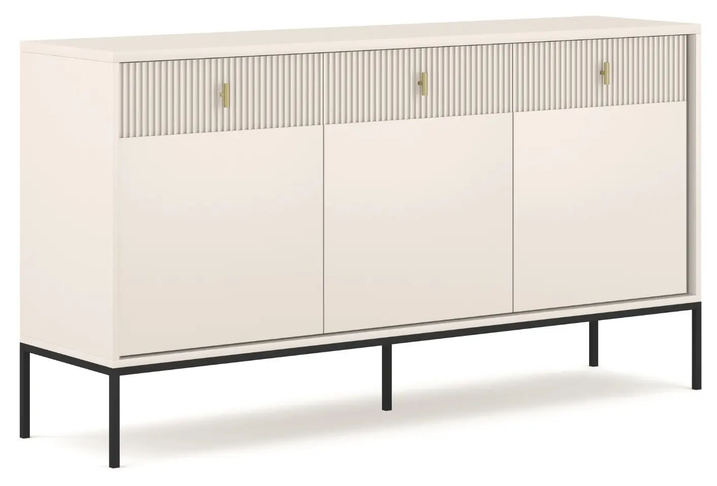 Tumba Mebel Elite Marcos 154 (Cashmere/Black) - 2