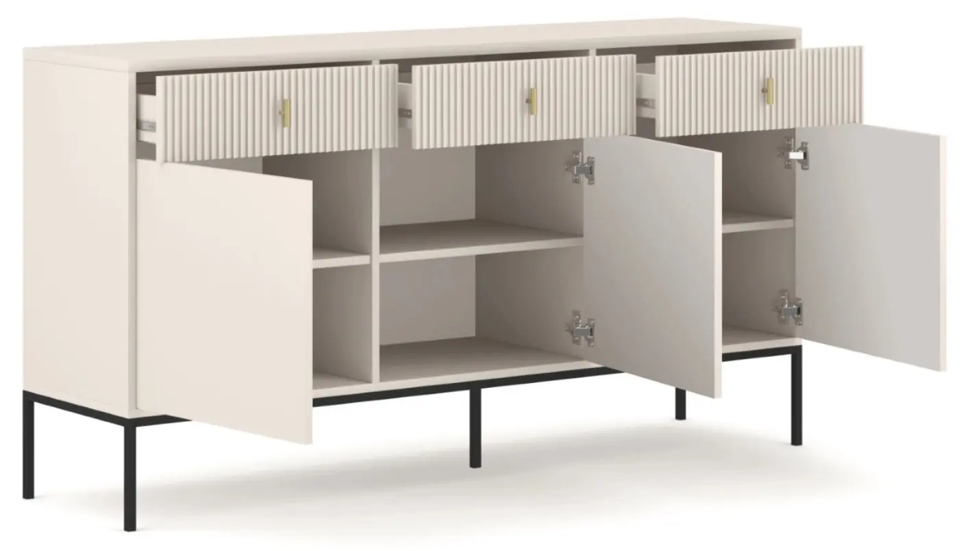 Tumba Mebel Elite Marcos 154 (Cashmere/Black) - 3
