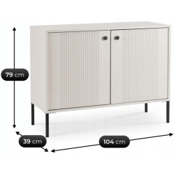 Тумба Mebel Elite Soft 104 (Cashmere) Thumb