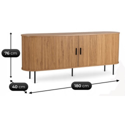 Тумба Mebel Elite Trish 180 (Oak) Thumb