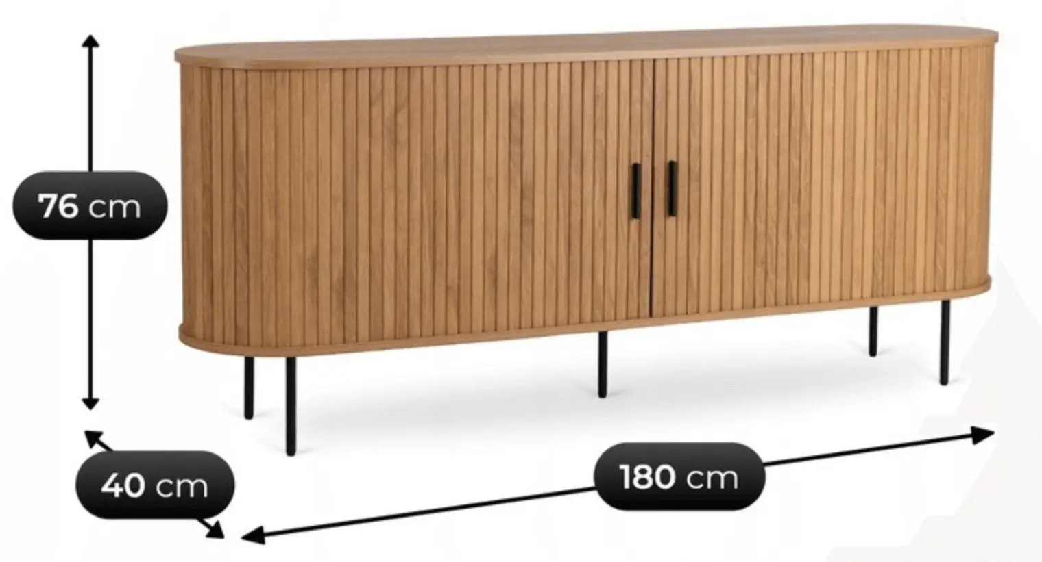 Тумба Mebel Elite Trish 180 (Oak)