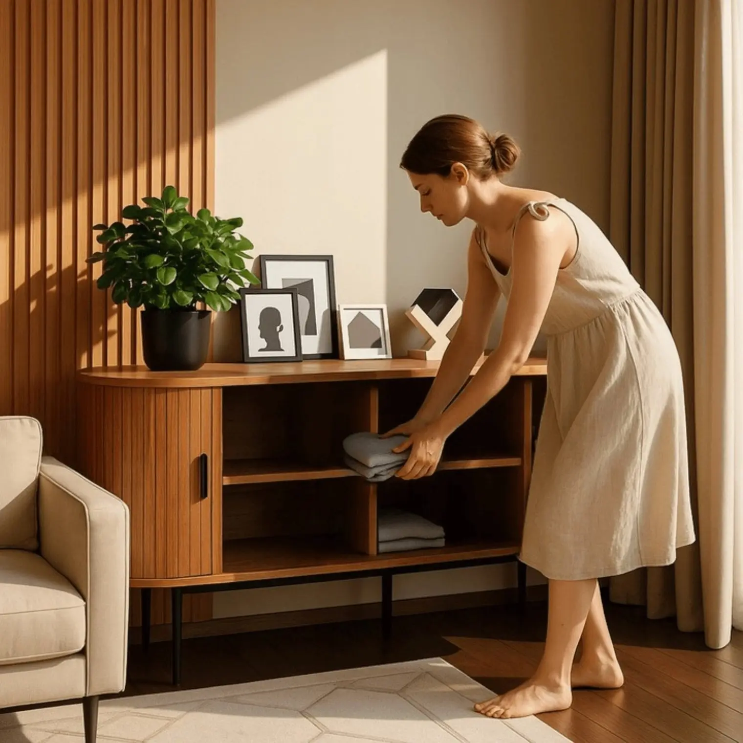 Тумба Mebel Elite Trish 180 (Oak)