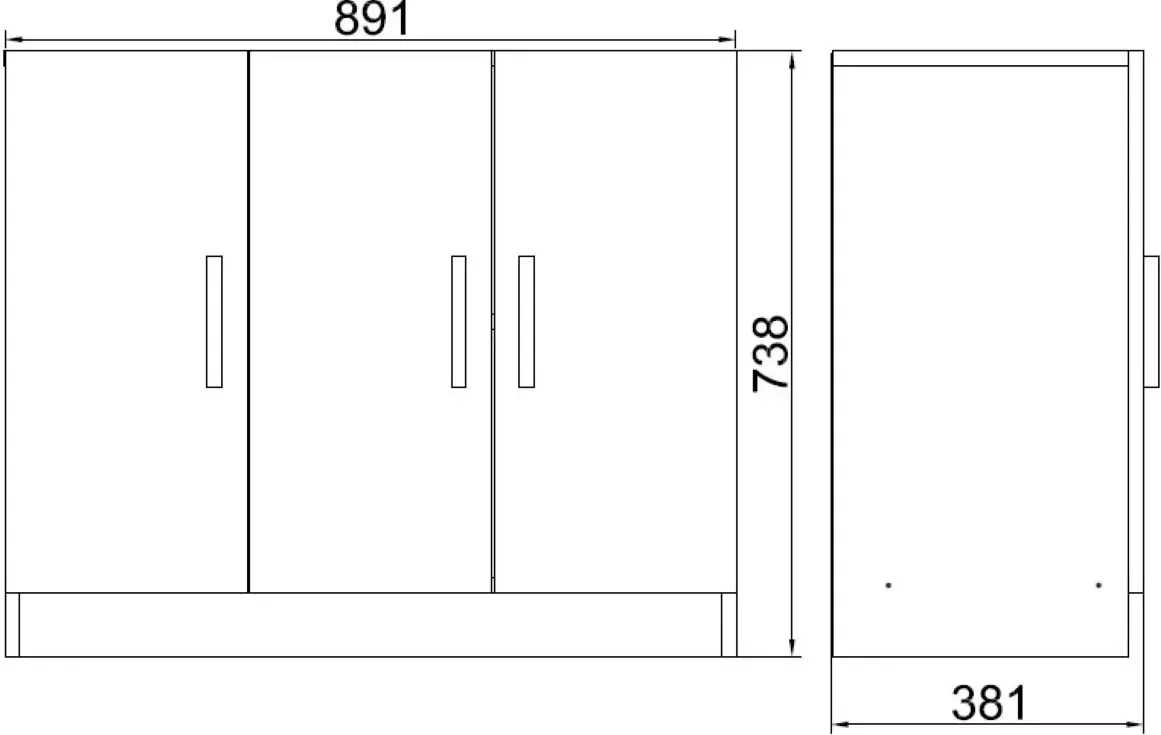 Tumba Mirage Design Vario VO5-W (White)