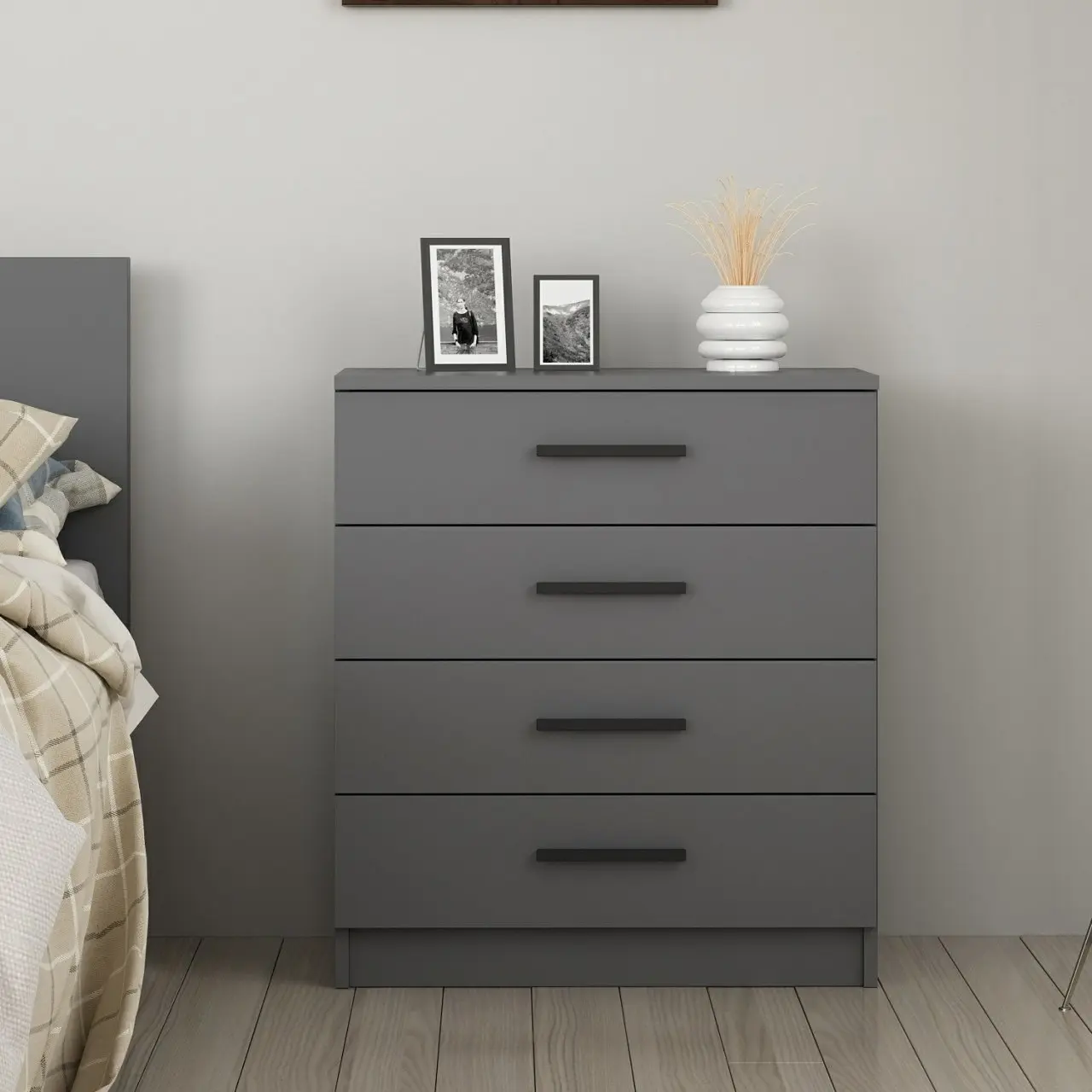 Комод Mirage Meble Kale 4925 (Anthracite)