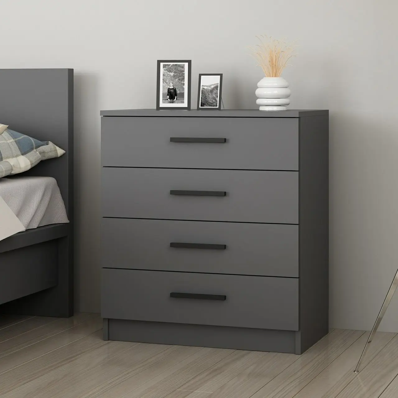 Комод Mirage Meble Kale 4925 (Anthracite)