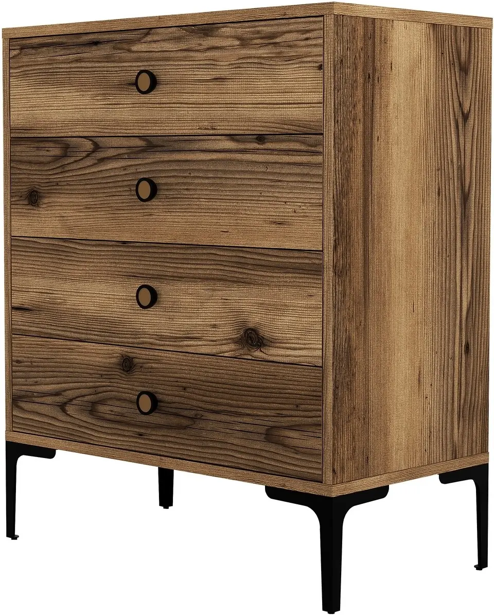 Comoda Mirage Meble Lizbon 539 (Walnut)