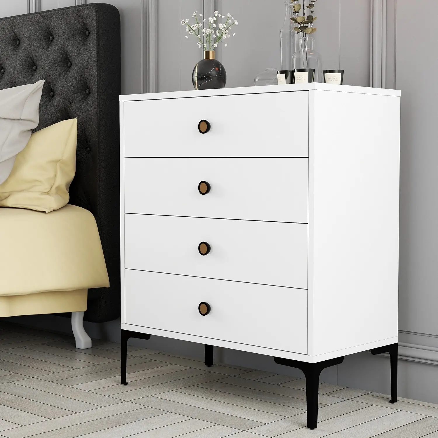 Комод Mirage Meble Lizbon 542 (White)