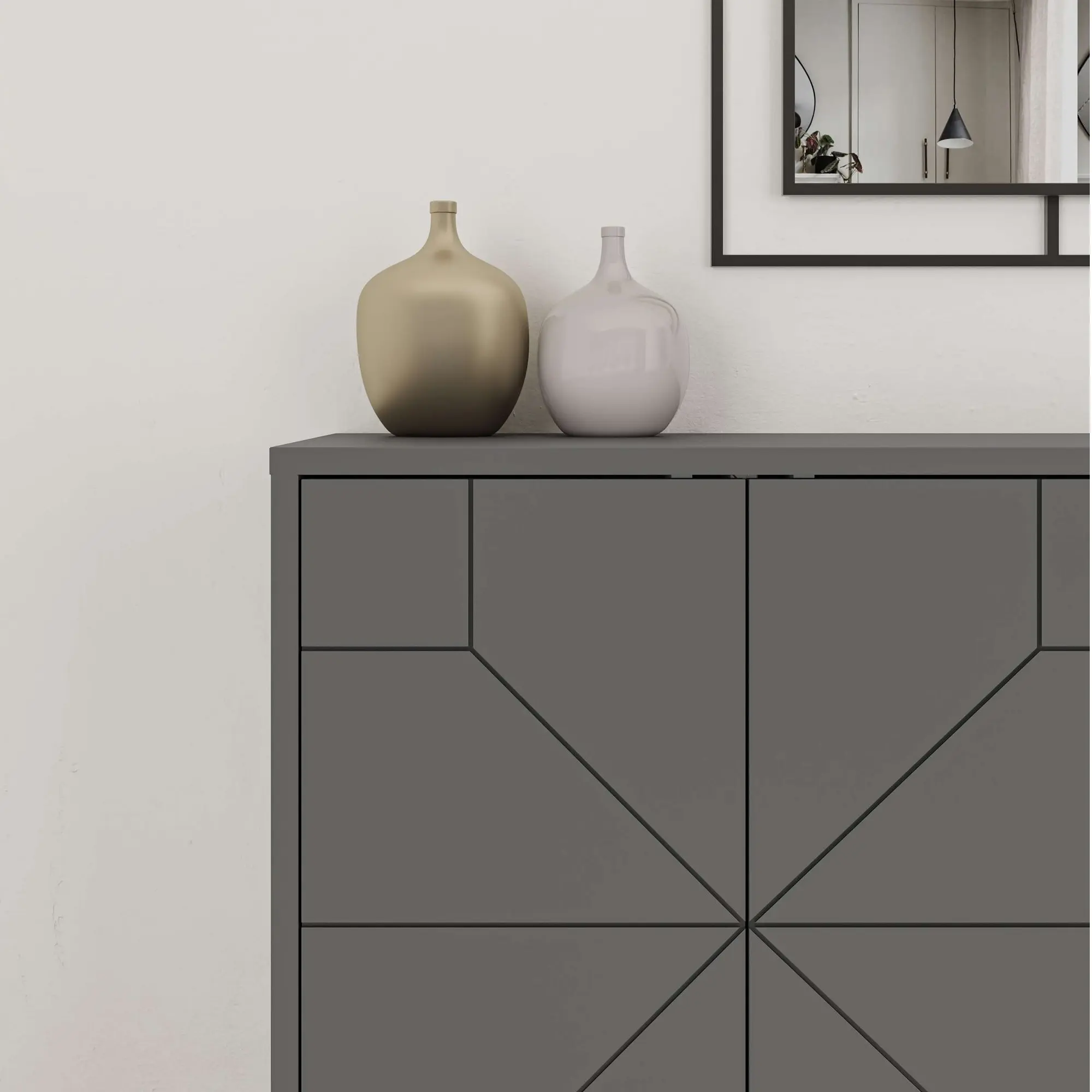 Tumba Mirage Meble Dune 123x62x35 (Anthracite)