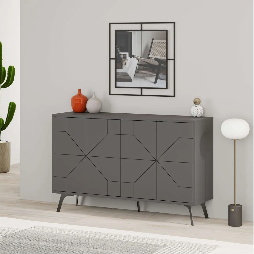 Tumba Mirage Meble Dune 123x62x35 (Anthracite)