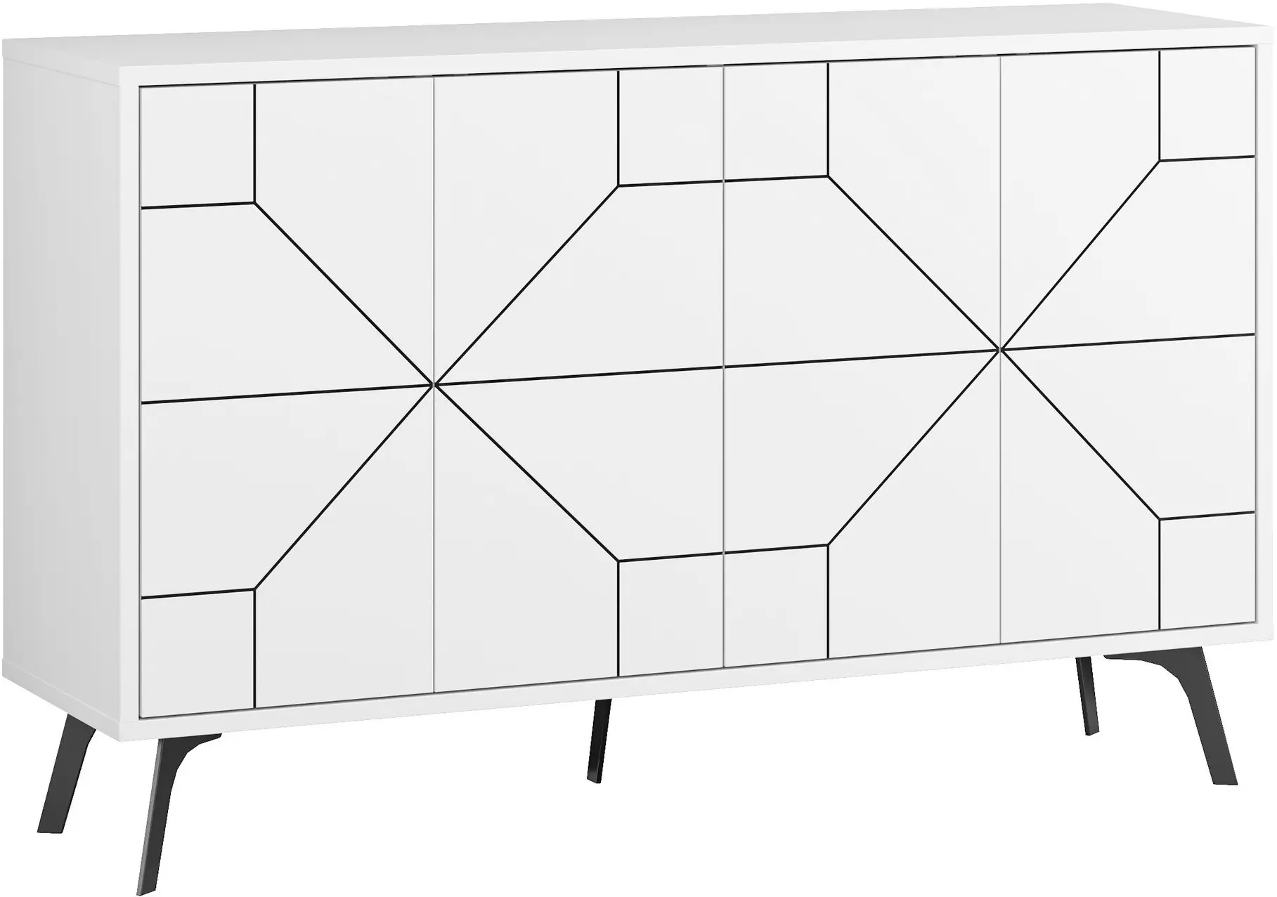 Тумба Mirage Meble Dune 123x62x35 (White)