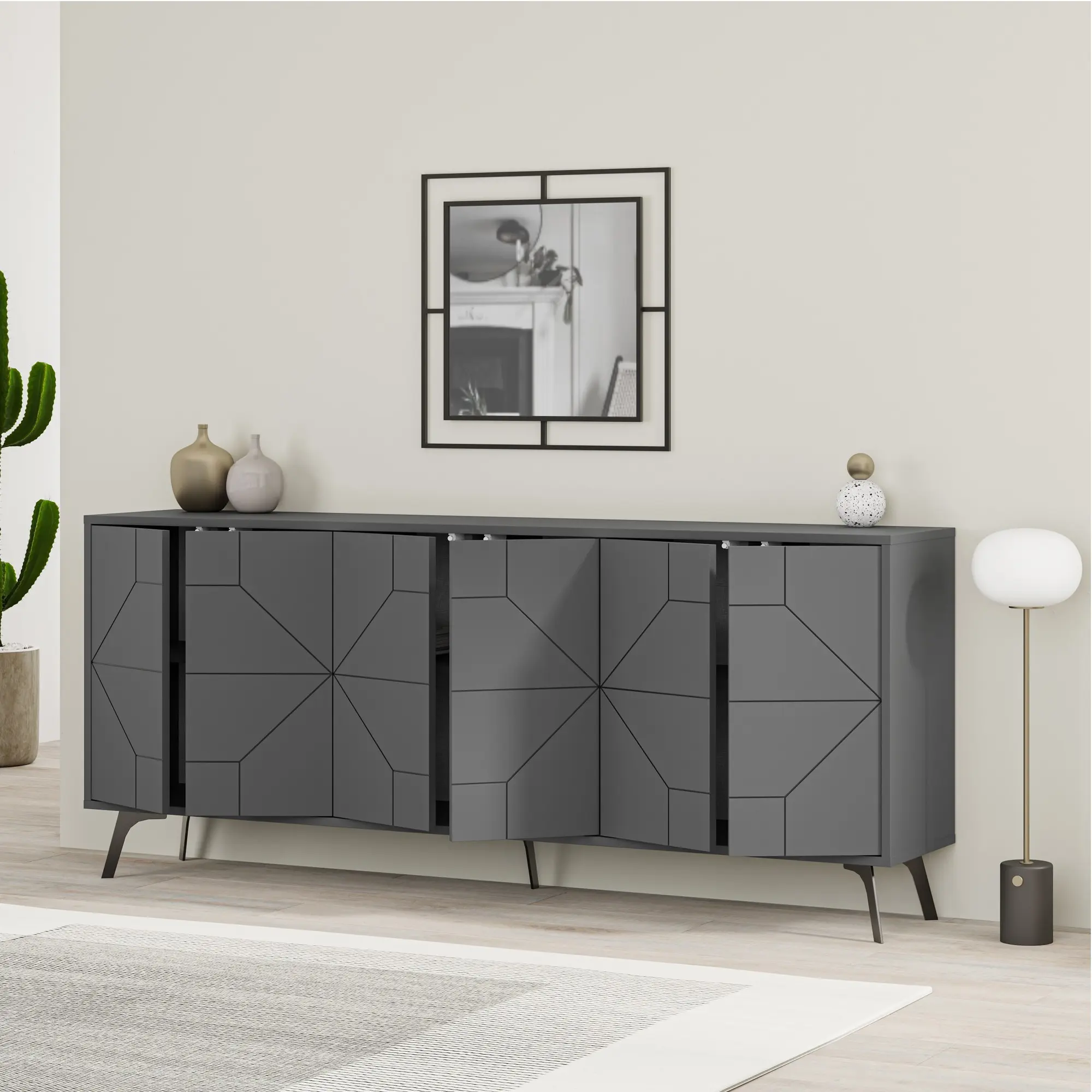 Tumba Mirage Meble Dune 183 (Anthracite)