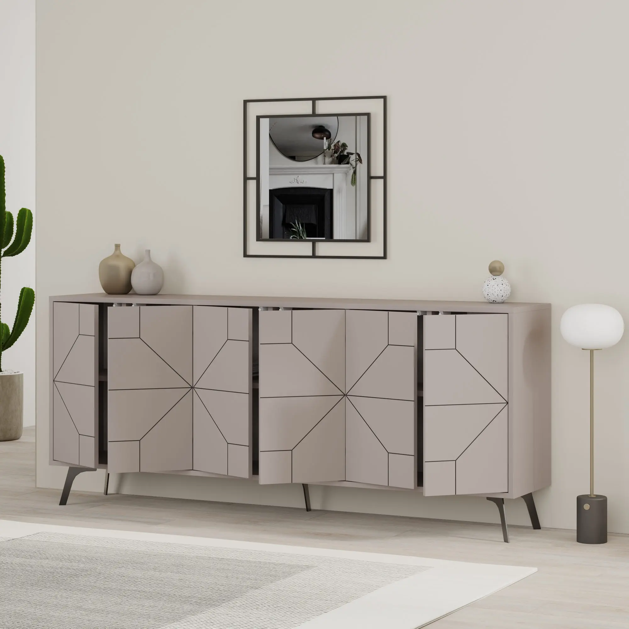 Tumba Mirage Meble Dune 183 (Light Mocha)