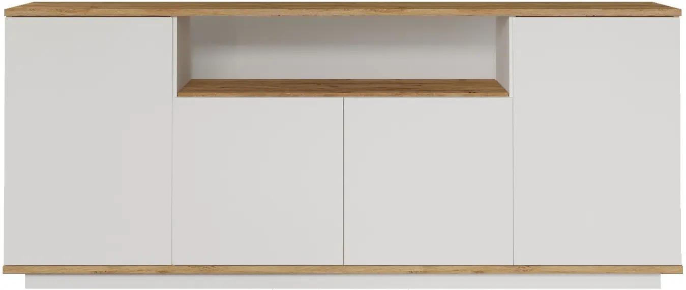 Тумба Mirage Meble FR15-AW (Atlantic Pine/White)