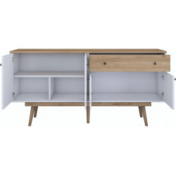 Тумба Mirage Meble GD110 (White/Walnut) Thumb