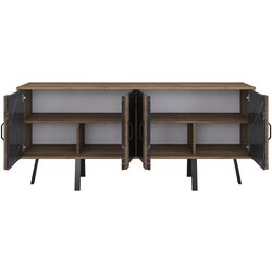 Tumba Mirage Meble GD115 (Hitit Walnut/Black Marble) Thumb