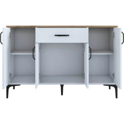 Тумба Mirage Meble JE136 (White/Walnut) Thumb