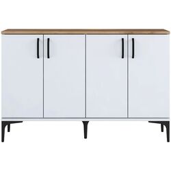 Tumba Mirage Meble JE162 (White/Walnut) Thumb