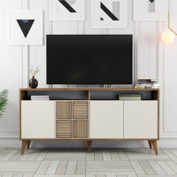 Тумба Mirage Meble Milan 160 (Cream/Walnut) Thumb