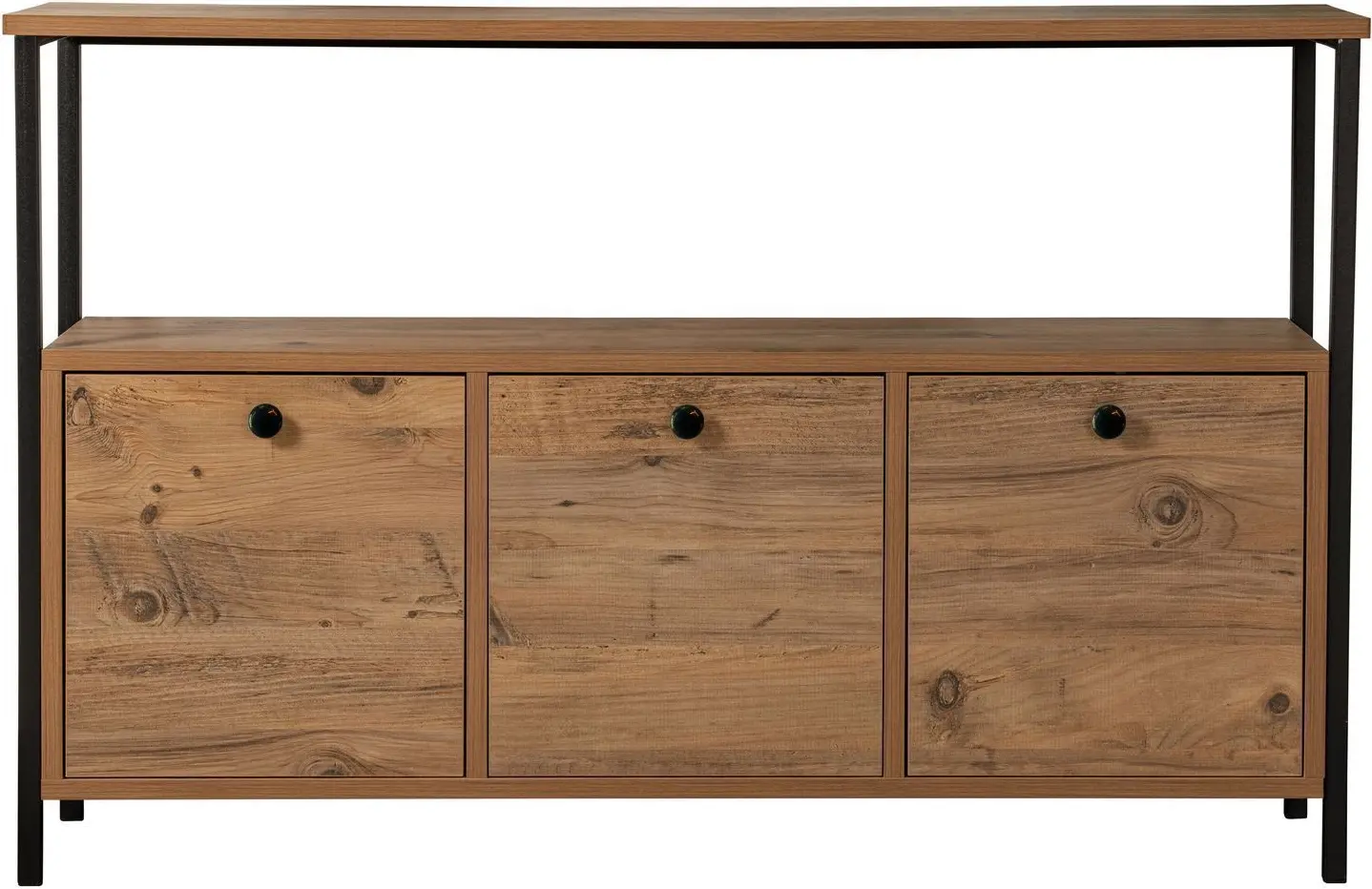 Tumba Mirage Meble Solace (Atlantic Pine/Black)