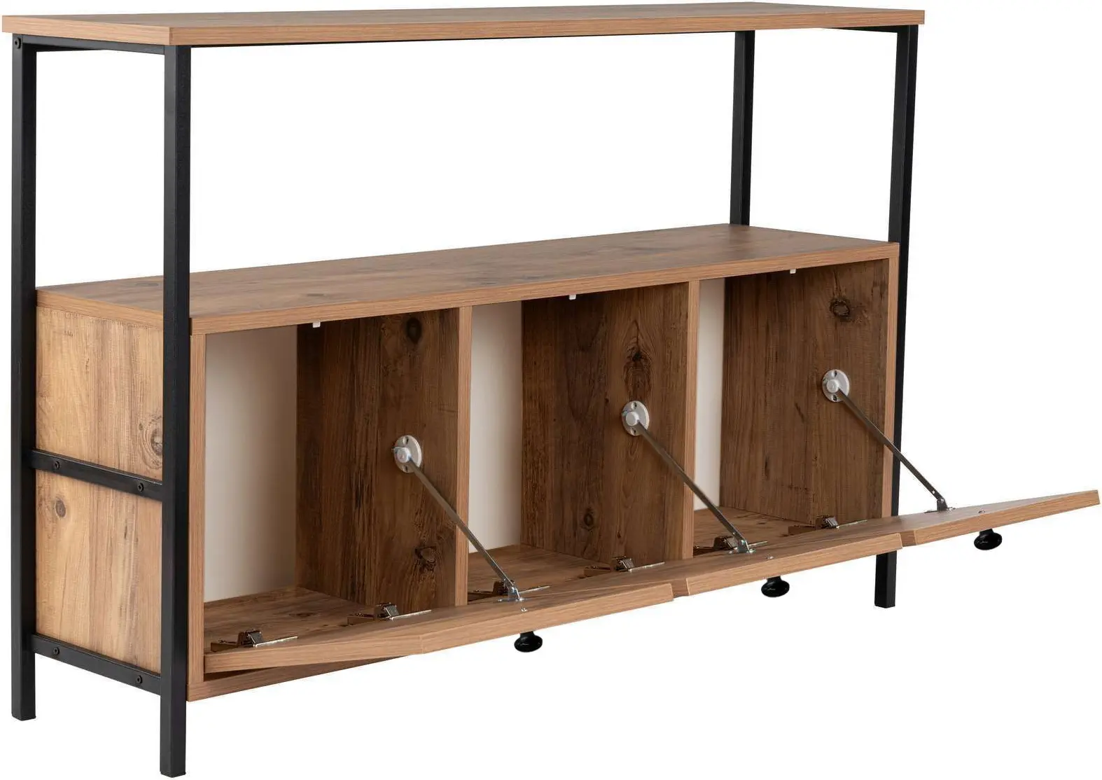 Tumba Mirage Meble Solace (Atlantic Pine/Black)