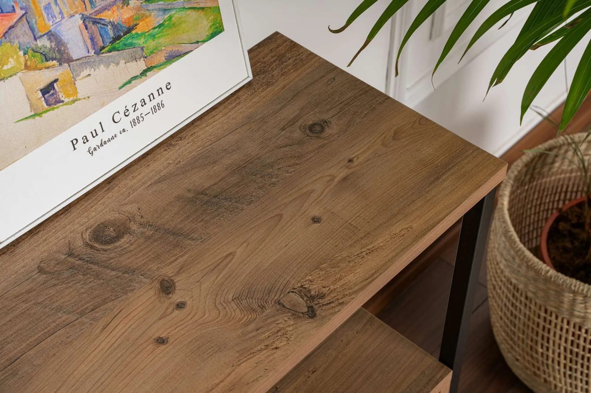 Tumba Mirage Meble Solace (Atlantic Pine/Black)