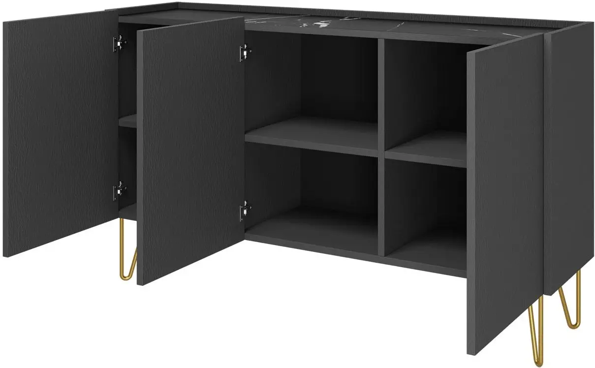 Tumba Mirjan24  Animere AK144/Narine K144 (Black Graphite/Black Royal Marble)