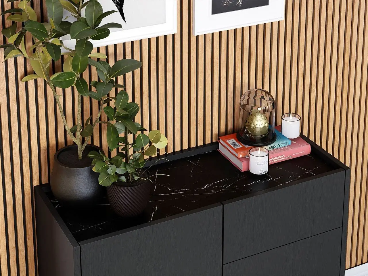 Tumba Mirjan24 Animere AKSZ97/Narine KSZ97 (Black Graphite/Black Royal Marble) - 4