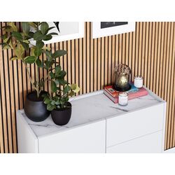 Тумба Mirjan24 Animere AKSZ97/Narine KSZ97 (White/White Marble/Gold) Thumb