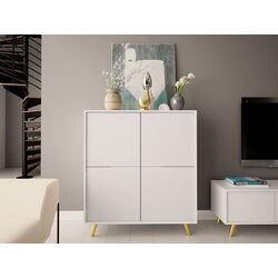 Тумба Mirjan24 Asporiz 06/Apollo 100 (White/Gold)