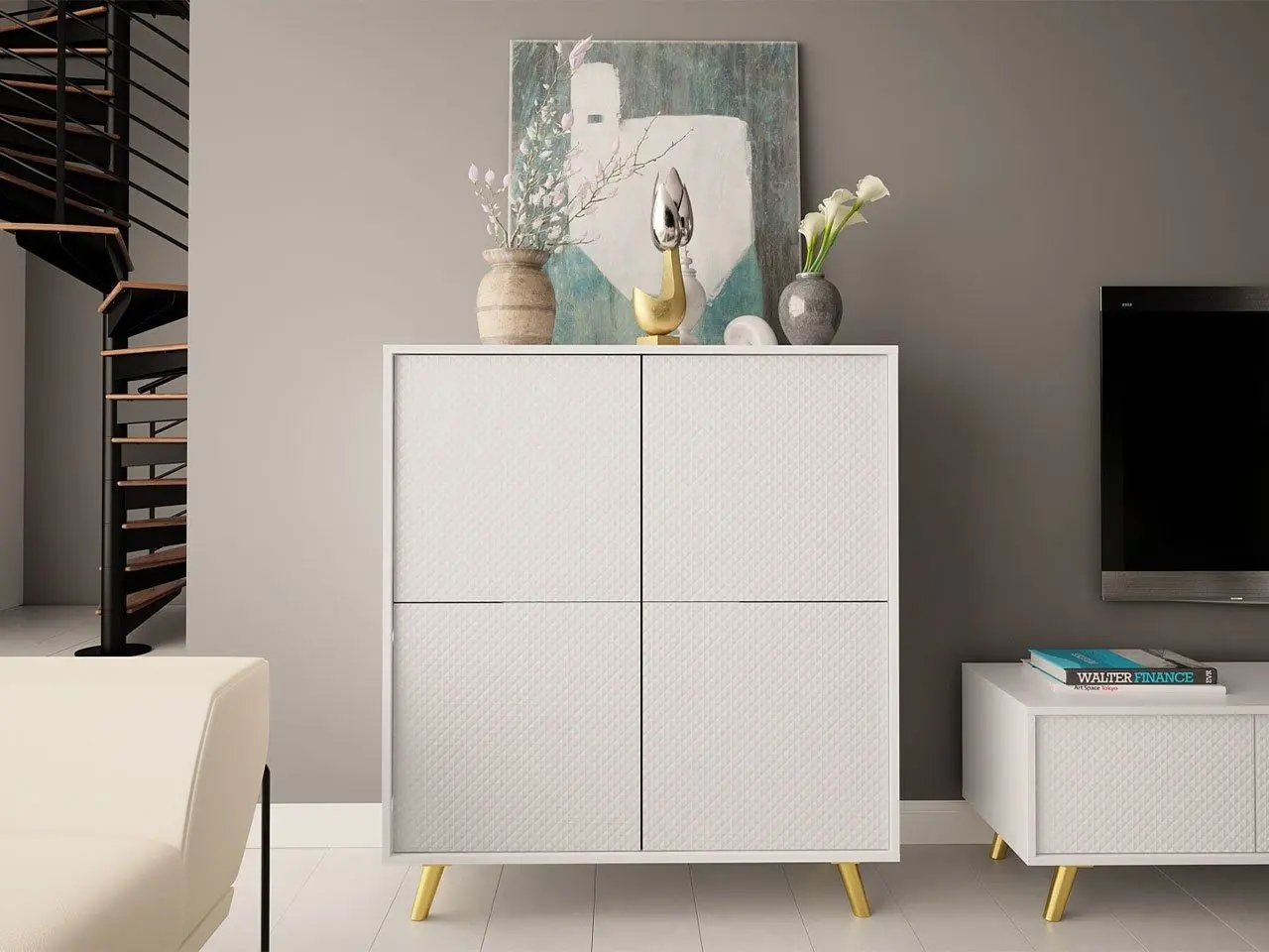 Tumba Mirjan24 Asporiz 06/Apollo 100 (White/Gold)