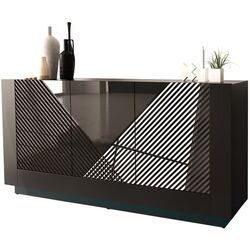 Tumba Mirjan24 Atmarien 02/Passion LED (Black Gloss/Black)