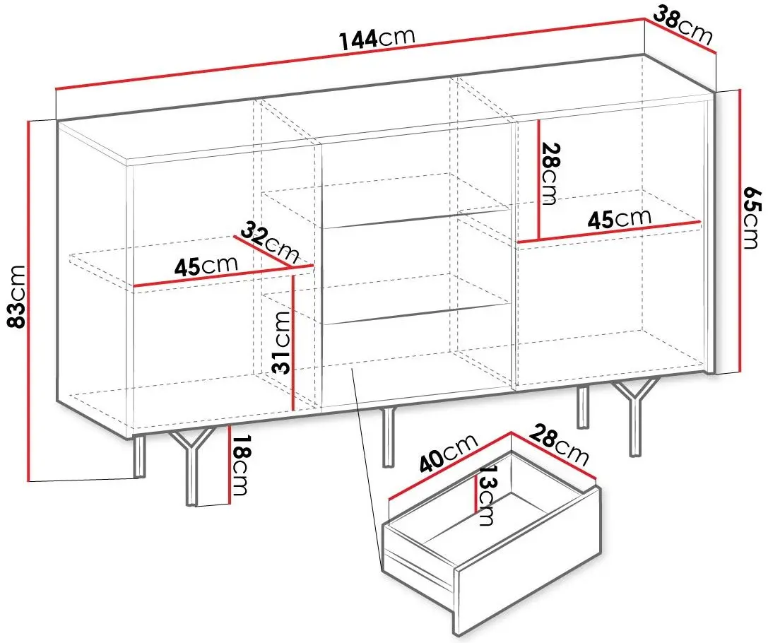 Tumba Mirjan24 Frelton FEKSZ144/Raven KSZ144 2D (Black Graphite)