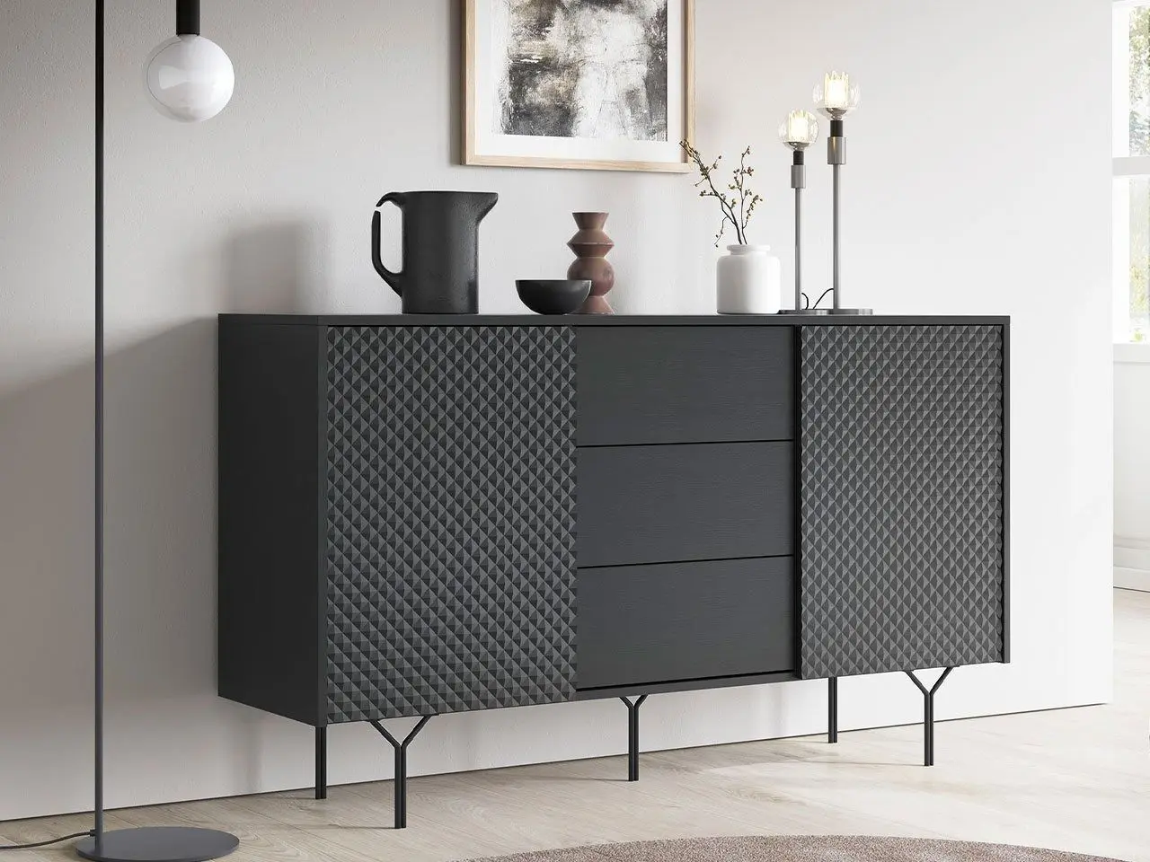 Tumba Mirjan24 Frelton FEKSZ144/Raven KSZ144 2D (Black Graphite)