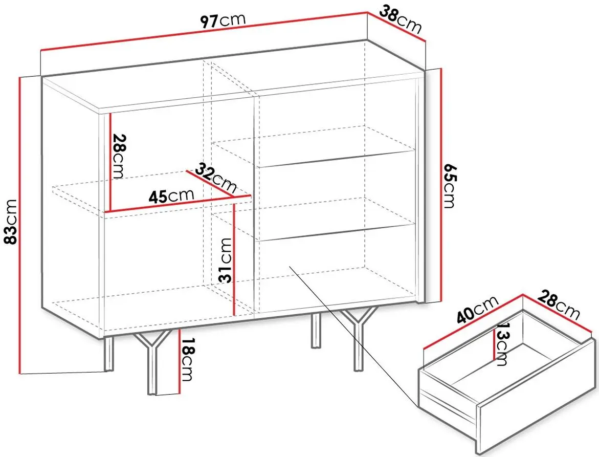 Tumba Mirjan24 Frelton FEKSZ97/Raven KSZ97 (Black Graphite)