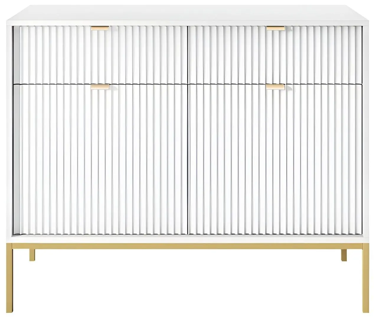 Tumba Mirjan24 Mijano MKSZ104/Nova KSZ104 (White/Gold)