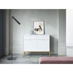 Тумба Mirjan24 Mijano MKSZ104/Nova KSZ104 (White/Gold)