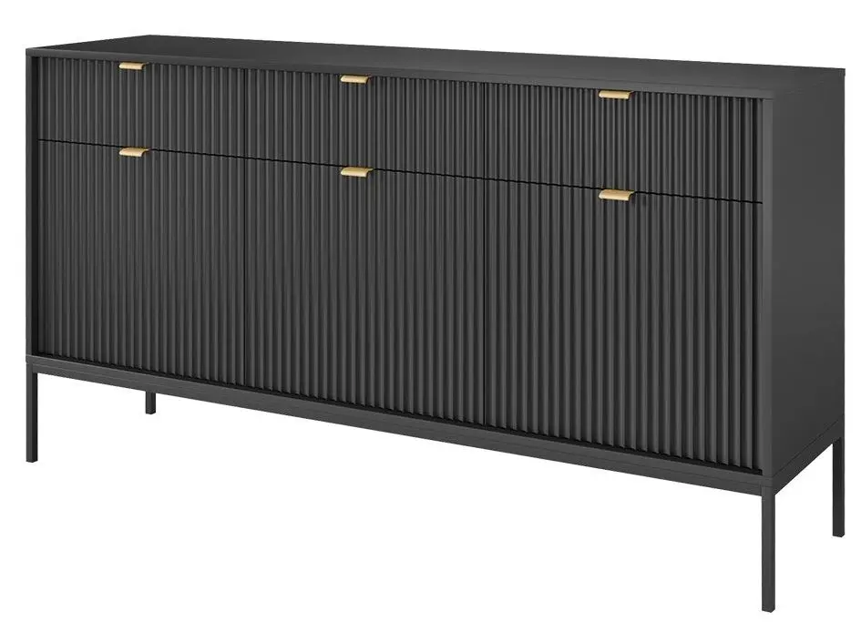 Тумба Mirjan24 Mijano MKSZ154/Nova KSZ154 (Black) - 2