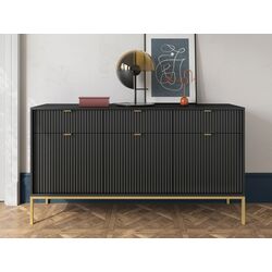 Tumba Mirjan24 Mijano MKSZ154/Nova KSZ154 (Black/Gold)