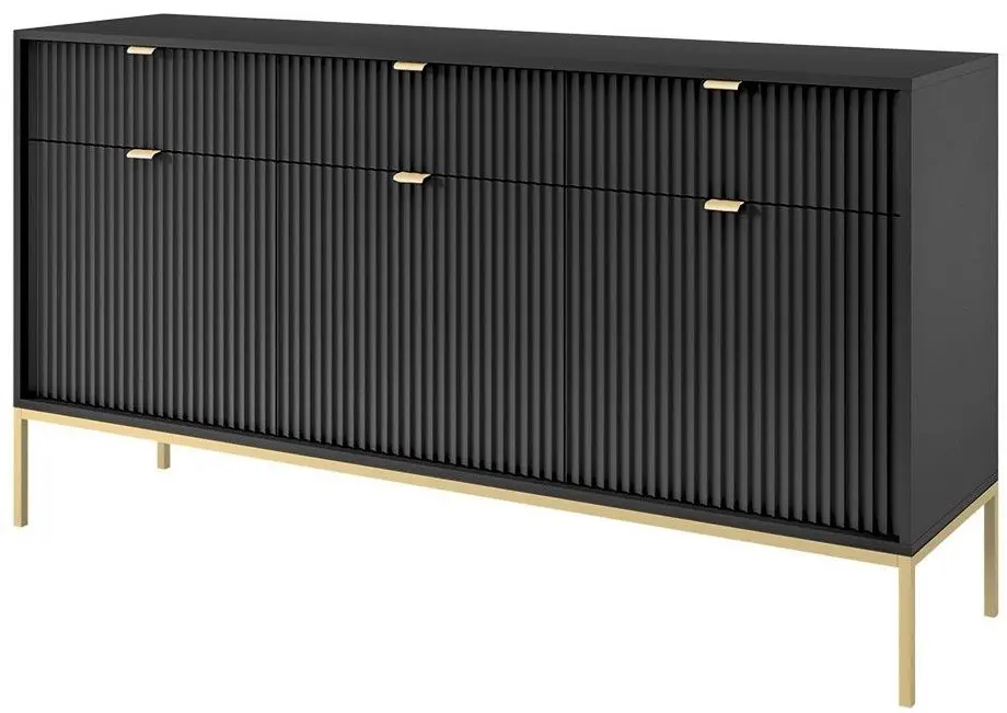 Tumba Mirjan24 Mijano MKSZ154/Nova KSZ154 (Black/Gold)