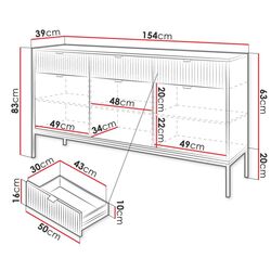 Tumba Mirjan24 Mijano MKSZ154/Nova KSZ154 (Gray) Thumb