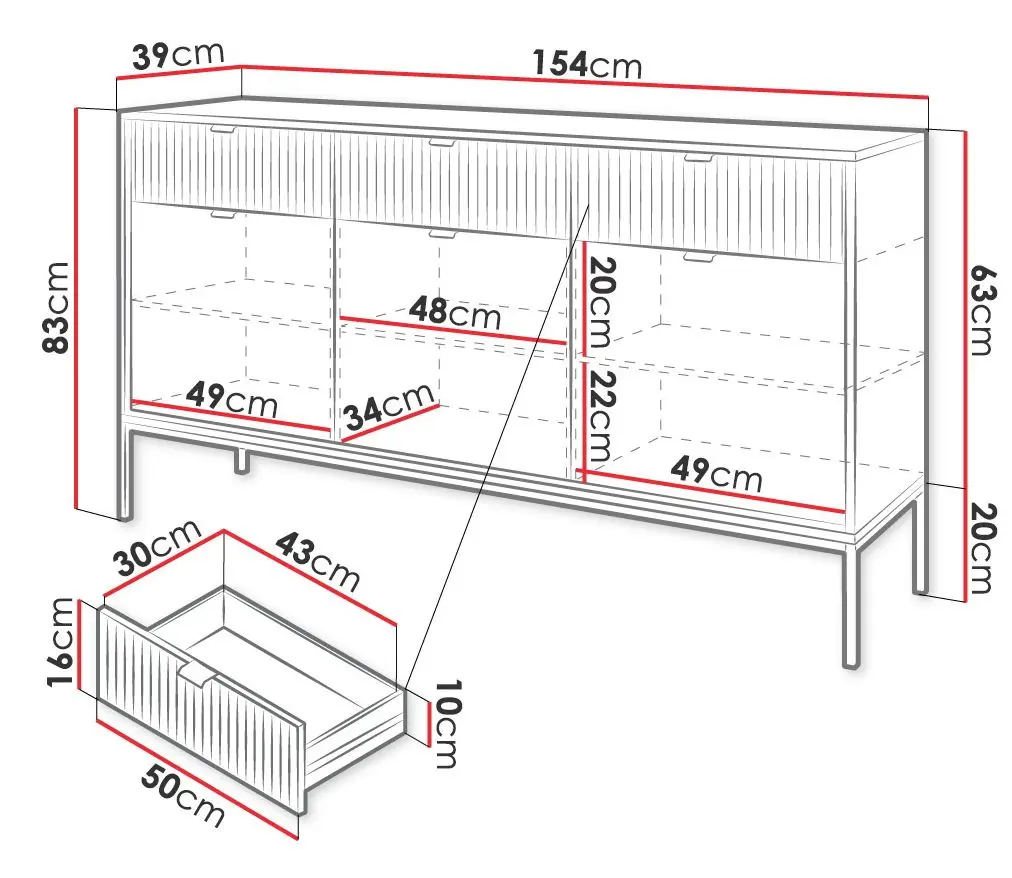 Tumba Mirjan24 Mijano MKSZ154/Nova KSZ154 (Gray) - 5