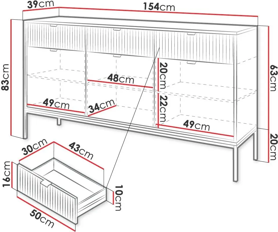 Tumba Mirjan24 Mijano MKSZ154/Nova KSZ154 (White) - 5
