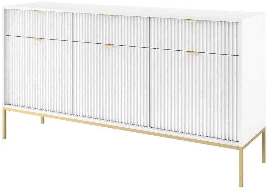 Tumba Mirjan24 Mijano MKSZ154/Nova KSZ154 (White/Gold)