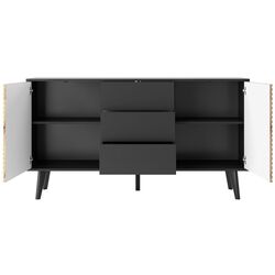 Tumba Mirjan24 Mostero MSKSZ154/Willow KSZ154 (Artisan Oak/Black) Thumb