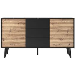 Tumba Mirjan24 Mostero MSKSZ154/Willow KSZ154 (Artisan Oak/Black) Thumb