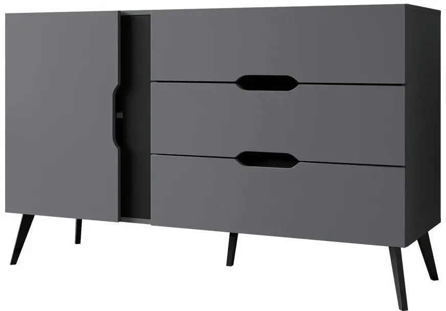 Tumba Mirjan24 Motez/Dazel 1D3S (Gray/Black)