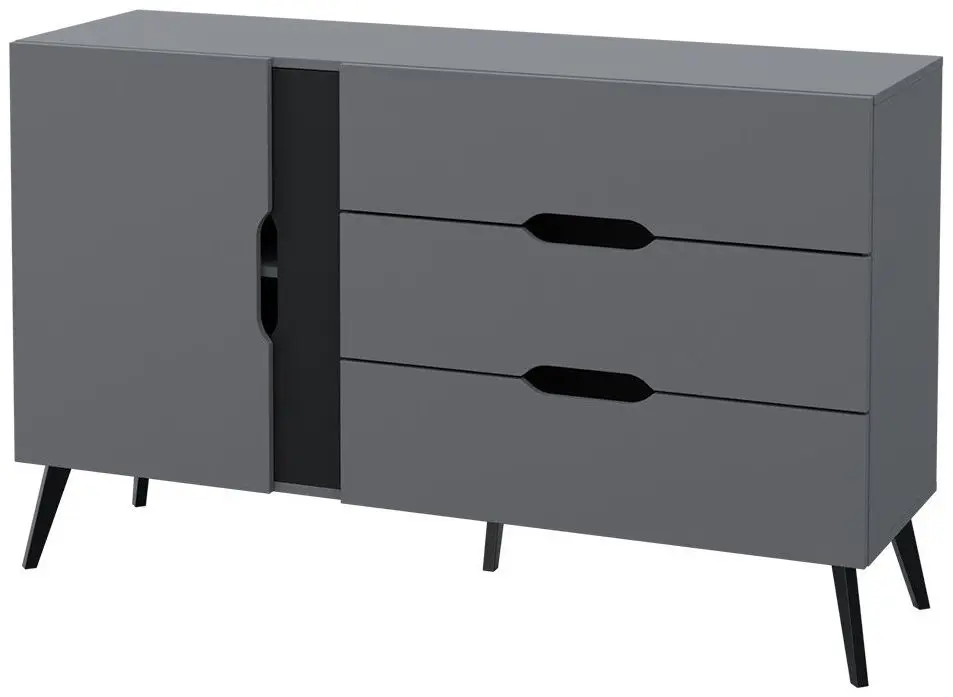 Tumba Mirjan24 Motez/Dazel 1D3S (Gray/Black)