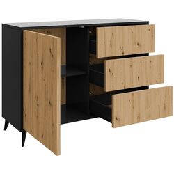 Tumba Mirjan24 Oksawi/Ovessi 1D3SZ (ArtisanOak/Black) Thumb