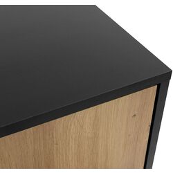 Tumba Mirjan24 Oksawi/Ovessi 2D3SZ (Artisan Oak/Black) Thumb