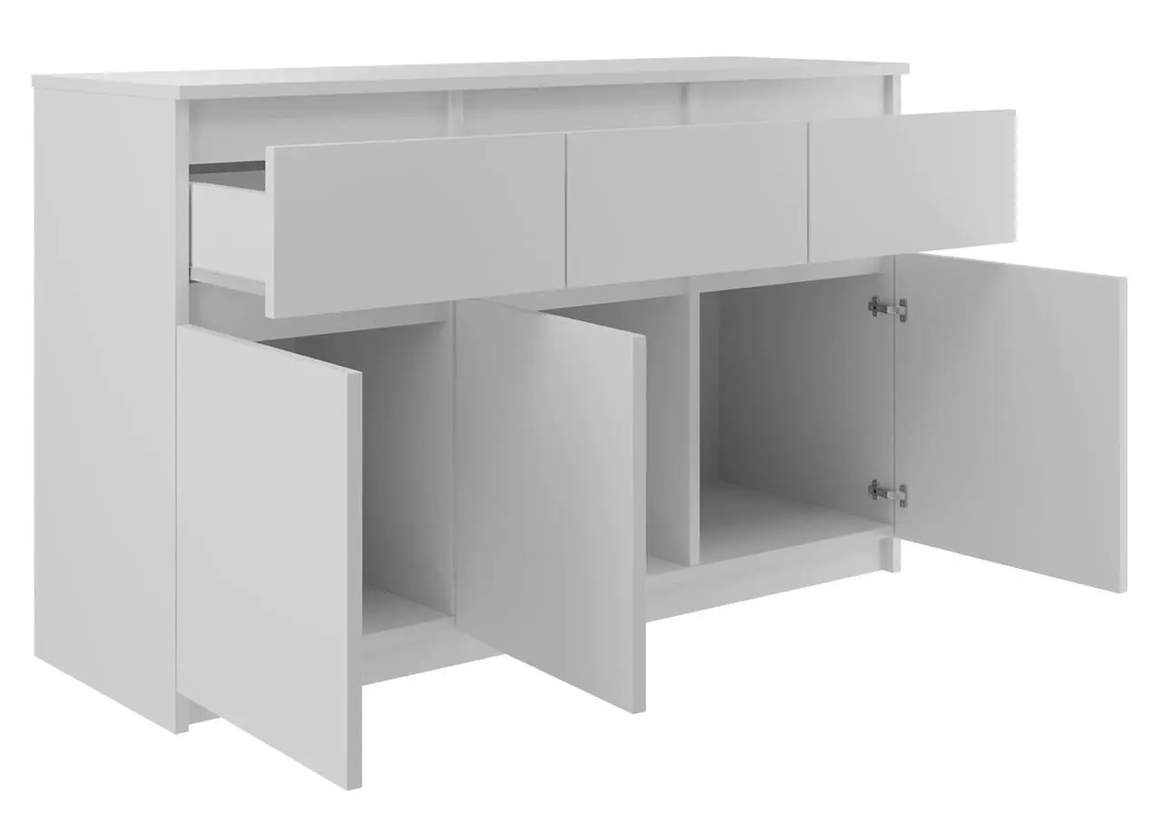 Тумба Mirjan24 Purtiko/Pateni 3D3S (White) - 2